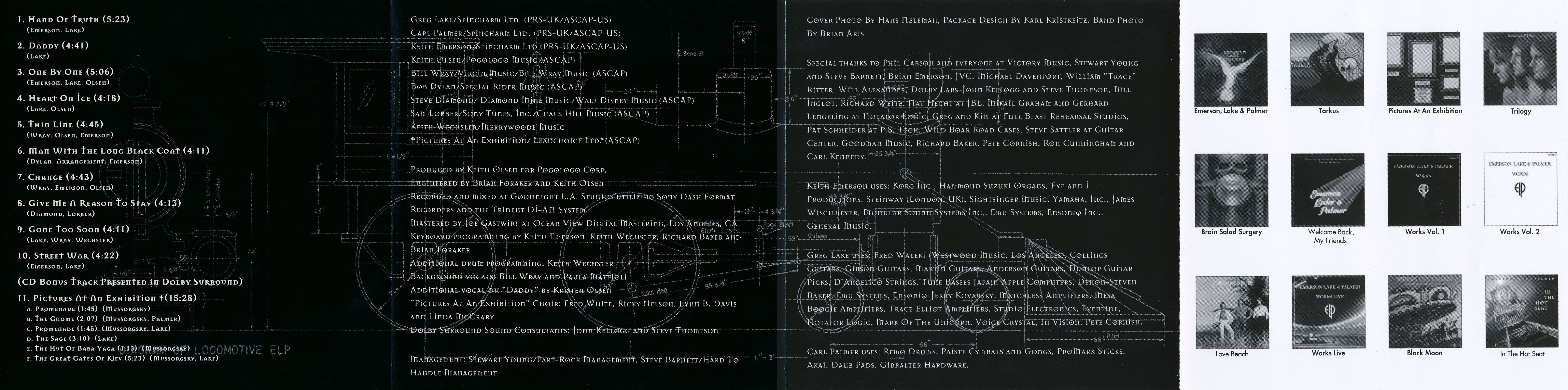 Emerson, Lake and Palmer In The Hot Seat [digipack in jpn]